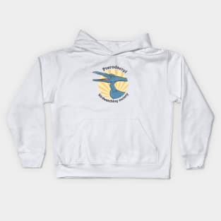 Pterodactyl society member Kids Hoodie